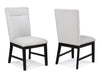 Sebastian - Side Chair (Set of 2) - Black / Gray – Chair Sets by Crown Mark at Furniture Wholesale Plus , Nashville furniture store