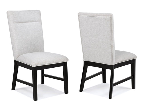 Sebastian - Side Chair (Set of 2) - Black / Gray – Chair Sets by Crown Mark at Furniture Wholesale Plus , Nashville furniture store
