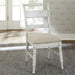 Whitney - Slat Back Side Chair - Antique Linen / Weathered Gray – Side Chairs by Liberty Furniture at Furniture Wholesale Plus , Nashville furniture store