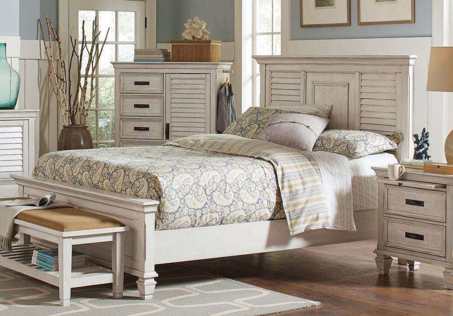 Franco - Wood Panel Bed - Premium Panel Beds from CoasterEssence - Just $669! Shop now at Furniture Wholesale Plus  We are the best furniture store in Nashville, Hendersonville, Goodlettsville, Madison, Antioch, Mount Juliet, Lebanon, Gallatin, Springfield, Murfreesboro, Franklin, Brentwood