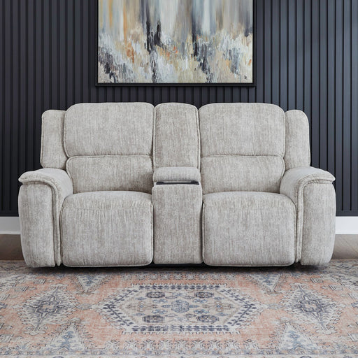 Clayton - Loveseat With Console P3 & ZG - Galactic Parchment – Reclining Loveseats by Liberty Furniture at Furniture Wholesale Plus , Nashville furniture store