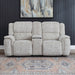 Clayton - Loveseat With Console P3 & ZG - Galactic Parchment – Reclining Loveseats by Liberty Furniture at Furniture Wholesale Plus , Nashville furniture store