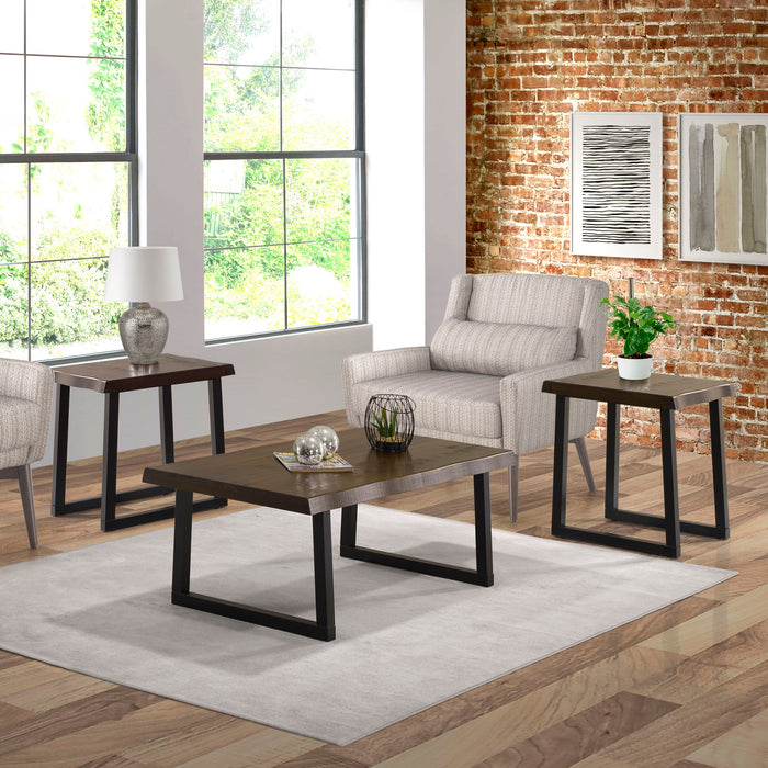 Jennings - 2 Piece Occasional Set - Brown – Table Sets by Steve Silver Furniture at Furniture Wholesale Plus , Nashville furniture store