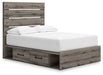 Graystorm - Panel Storage Bed – Storage Beds by Signature Design by Ashley® at Furniture Wholesale Plus , Nashville furniture store