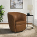 Vito - Swivel Chair - Pebble Tan – Swivel Chairs by Elements International at Furniture Wholesale Plus , Nashville furniture store
