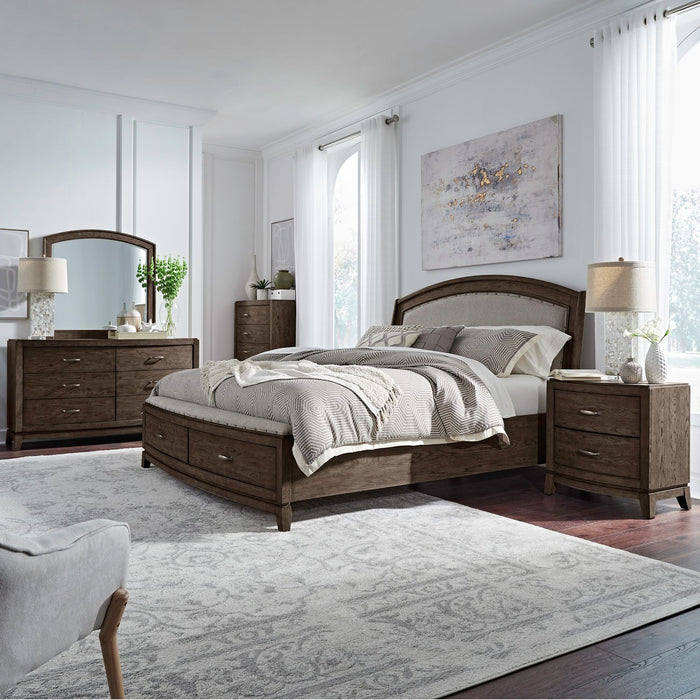 Avalon - Upholstered Bedroom Set – 3 Piece Bedroom Sets by Liberty Furniture at Furniture Wholesale Plus , Nashville furniture store
