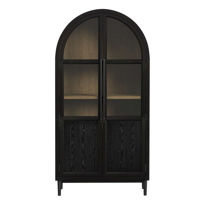 Taurus - Bookcase - Black – Standard Bookcases by Elements International at Furniture Wholesale Plus , Nashville furniture store