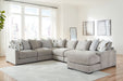 Aslan Court - Sectional With Ottoman Set – 5 Piece Living Room Sets by Benchcraft® at Furniture Wholesale Plus , Nashville furniture store