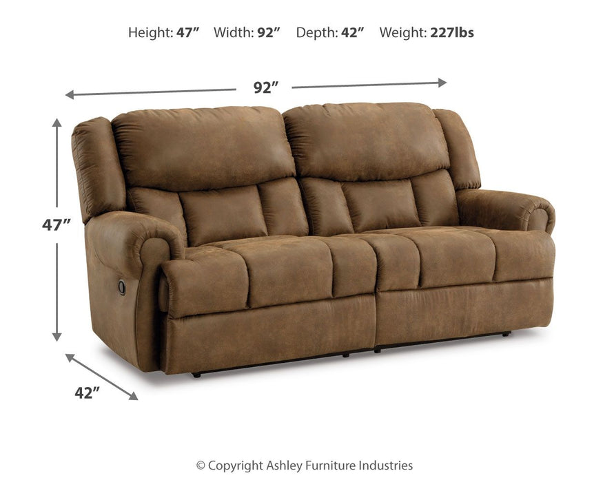 Boothbay - 2 Seat Reclining Sofa – Reclining Sofas by Signature Design by Ashley® at Furniture Wholesale Plus , Nashville furniture store