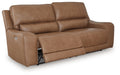 DeepWakes - 2 Seat Power Reclining Sofa Adjustable Headrest - Caramel – Reclining Sofas by Signature Design by Ashley® at Furniture Wholesale Plus , Nashville furniture store