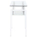 Dyer - 1-Shelf Rectangular Glass Top Table – End Tables by CoasterEveryday at Furniture Wholesale Plus , Nashville furniture store