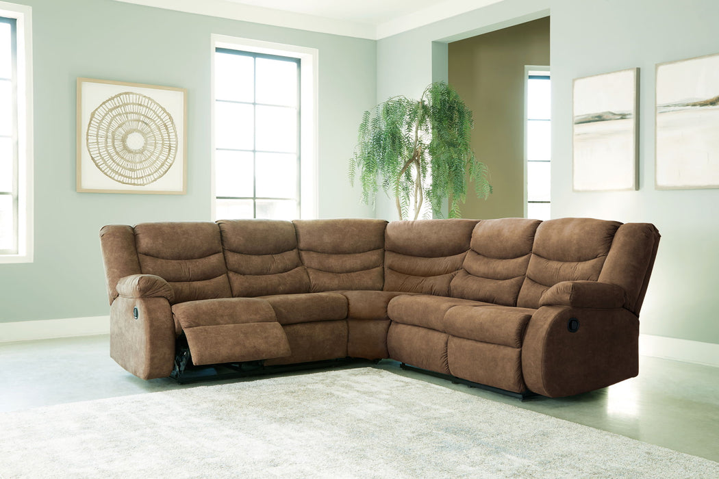 Partymate - Reclining Sectional – Reclining Sectionals by Signature Design by Ashley® at Furniture Wholesale Plus , Nashville furniture store