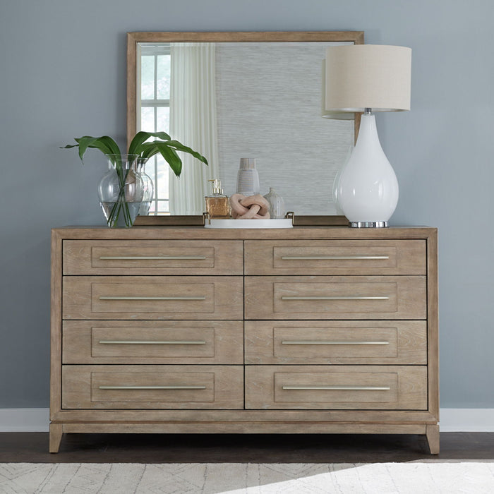 Brentwood - Dresser & Mirror - Sandstone – Dresser & Mirror by Liberty Furniture at Furniture Wholesale Plus , Nashville furniture store