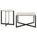 Tobin - Marble Top Coffee And End Table Set – Table Sets by Coaster Fine Furniture at Furniture Wholesale Plus , Nashville furniture store