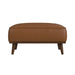 Destiny - Ottoman With Wood Base – Upholstered Ottomans by Elements International at Furniture Wholesale Plus , Nashville furniture store