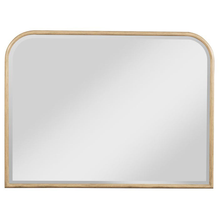 Kailani - Dresser Mirror - Beige Oak – Mirrors by Coaster Fine Furniture at Furniture Wholesale Plus , Nashville furniture store