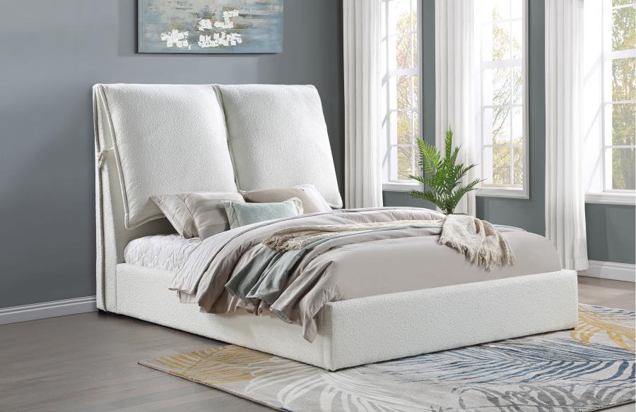 Gwendoline - Upholstered Panel Bed – Upholstered Beds by Coaster Fine Furniture at Furniture Wholesale Plus , Nashville furniture store