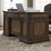 Amelia - Jr Executive Desk - Antique Toffee – Executive Desks by Liberty Furniture at Furniture Wholesale Plus , Nashville furniture store