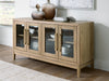Lasinger - Dining Room Server - Light Brown – Servers by Signature Design by Ashley® at Furniture Wholesale Plus , Nashville furniture store