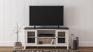 Dorrinson - TV Stand – TV Stands by Signature Design by Ashley® at Furniture Wholesale Plus , Nashville furniture store