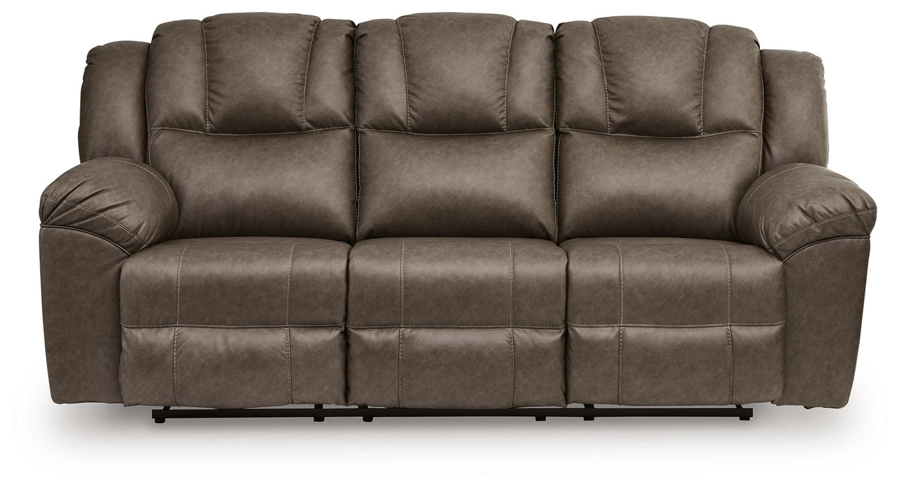 Lowilla - 2 Pc. - Reclining Sofa And Loveseat - Driftwood – Reclining Sofas & Loveseats by Signature Design by Ashley® at Furniture Wholesale Plus , Nashville furniture store
