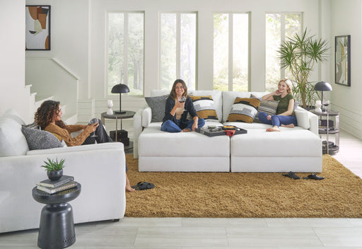 Trevor - Ottoman – Upholstered Ottomans by Jackson at Furniture Wholesale Plus , Nashville furniture store