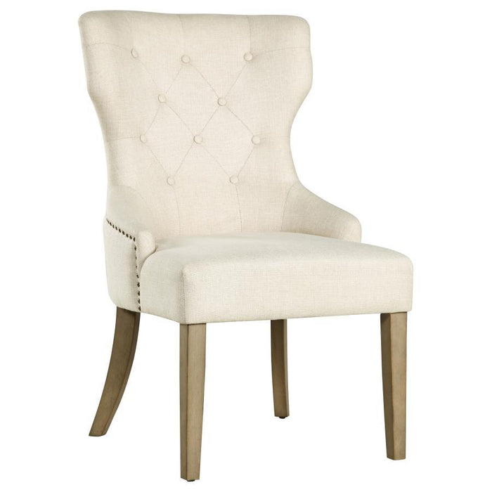 Baney - Tufted Upholstered Dining Chair – Side Chairs by CoasterElevations at Furniture Wholesale Plus , Nashville furniture store