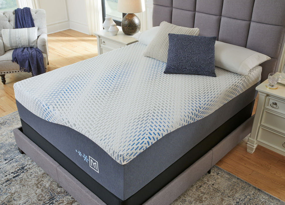 Millennium - Luxury Plush Gel Latex Hybrid Mattress, Foundation – Mattresses with Foundations by Sierra Sleep® by Ashley at Furniture Wholesale Plus , Nashville furniture store
