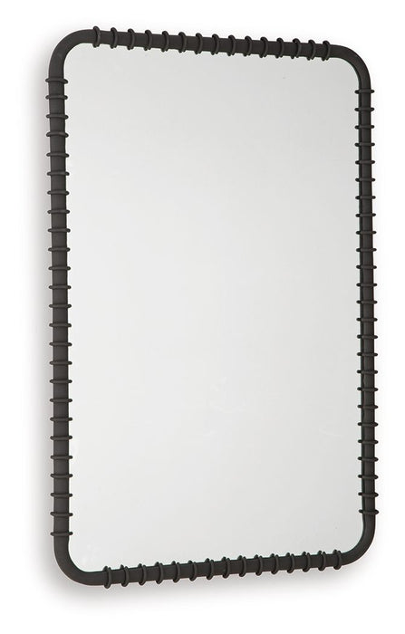 Judlow - Accent Mirror - Black – Accent Mirrors by Signature Design by Ashley® at Furniture Wholesale Plus , Nashville furniture store