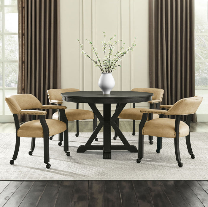 Rylie - Dining Set – 5 Piece Dining Room Sets by Steve Silver Furniture at Furniture Wholesale Plus , Nashville furniture store