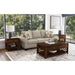 Phillipe - 3 Piece Occasional Table Set (Coffee Table & Two End Table) - Cherry – Table Sets by Elements International at Furniture Wholesale Plus , Nashville furniture store