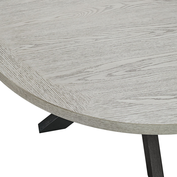 Axel - Round Dining Table - Espresso / Light Gray – Dining Tables by Elements International at Furniture Wholesale Plus , Nashville furniture store