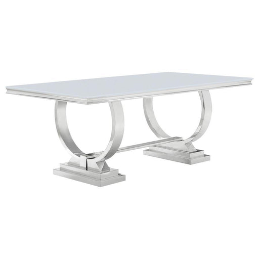 Antoine - Rectangle Dining Table – Dining Tables by CoasterElevations at Furniture Wholesale Plus , Nashville furniture store