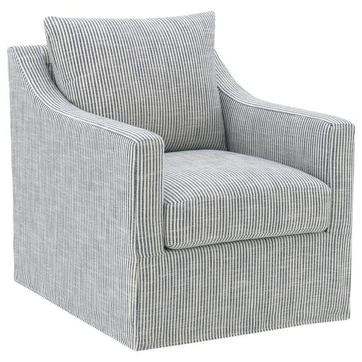 Winter - Upholstered Sloped Arm Accent Swivel Chair - Premium Swivel Chairs from Coaster Fine Furniture - Just $549! Shop now at Furniture Wholesale Plus  We are the best furniture store in Nashville, Hendersonville, Goodlettsville, Madison, Antioch, Mount Juliet, Lebanon, Gallatin, Springfield, Murfreesboro, Franklin, Brentwood