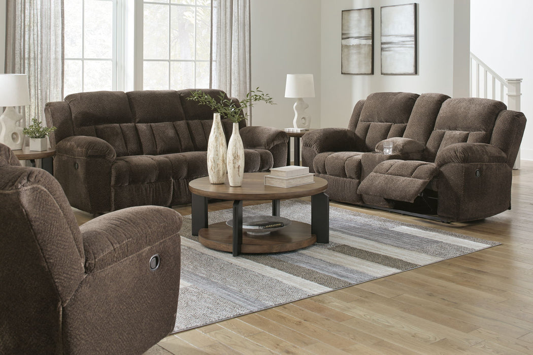 Frohn - Reclining Living Room Set – Reclining Sofas & Loveseats by Signature Design by Ashley® at Furniture Wholesale Plus , Nashville furniture store