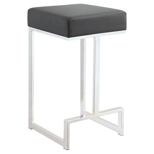 Gervase - Square Stool - Premium Counter Height (24"-27") from CoasterEveryday - Just $139! Shop now at Furniture Wholesale Plus  We are the best furniture store in Nashville, Hendersonville, Goodlettsville, Madison, Antioch, Mount Juliet, Lebanon, Gallatin, Springfield, Murfreesboro, Franklin, Brentwood