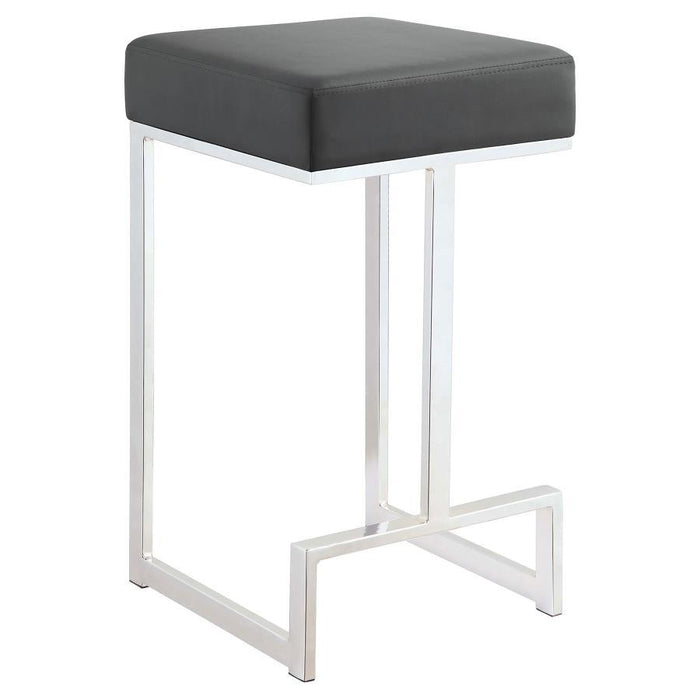 Gervase - Square Stool - Premium Counter Height (24"-27") from CoasterEveryday - Just $139! Shop now at Furniture Wholesale Plus  We are the best furniture store in Nashville, Hendersonville, Goodlettsville, Madison, Antioch, Mount Juliet, Lebanon, Gallatin, Springfield, Murfreesboro, Franklin, Brentwood