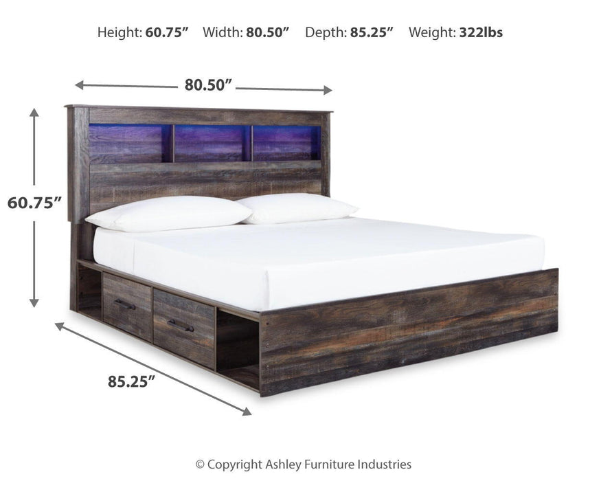 Drystan - Panel Bookcase Bed – Panel Beds by Signature Design by Ashley® at Furniture Wholesale Plus , Nashville furniture store