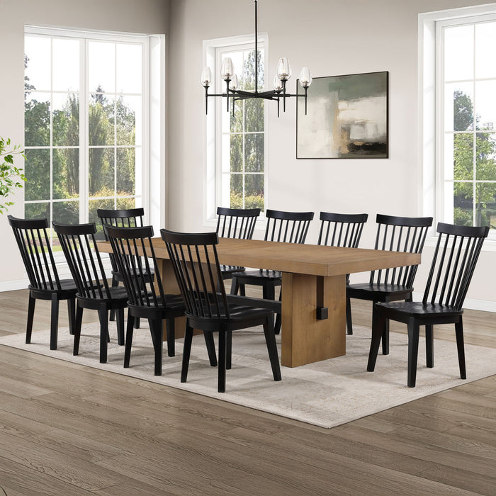 Aubrey - Dining Room Set With Vaughn Chairs – 8 + Piece Dining Room Sets by Steve Silver Furniture at Furniture Wholesale Plus , Nashville furniture store