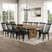 Aubrey - Dining Room Set With Vaughn Chairs – 8 + Piece Dining Room Sets by Steve Silver Furniture at Furniture Wholesale Plus , Nashville furniture store