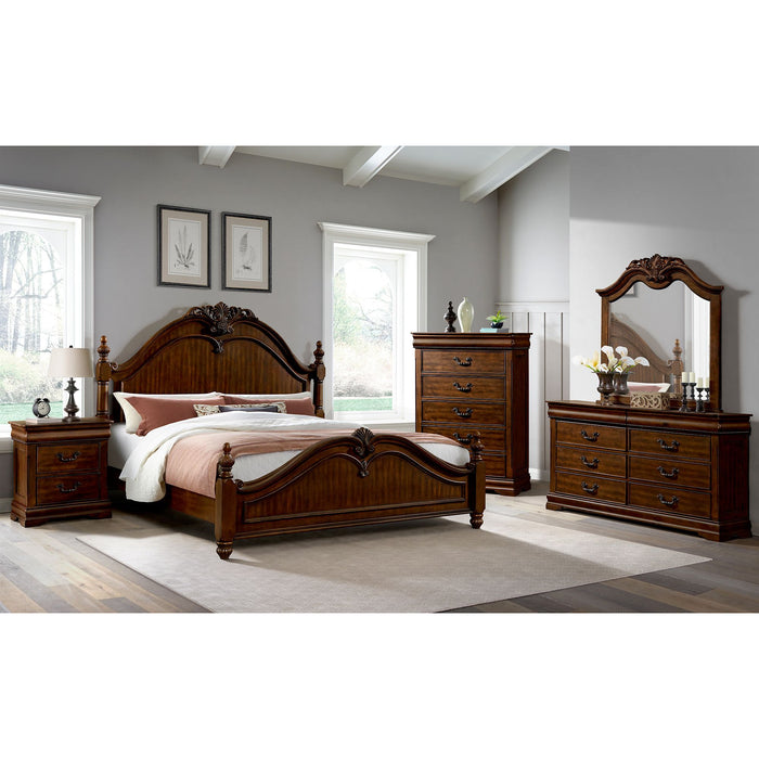 Northridge - Bed – Panel Beds by Elements International at Furniture Wholesale Plus , Nashville furniture store