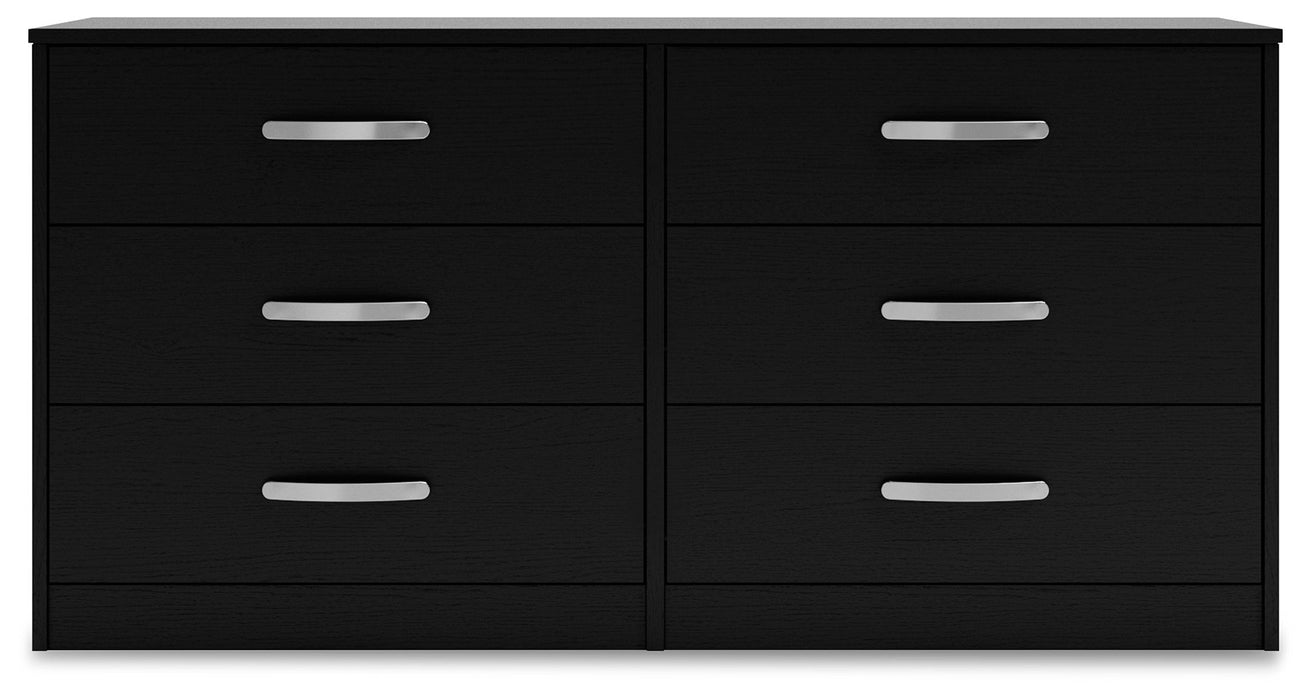 Finch - Six Drawer Dresser - 29'' Height - Black – Dressers by Signature Design by Ashley® at Furniture Wholesale Plus , Nashville furniture store