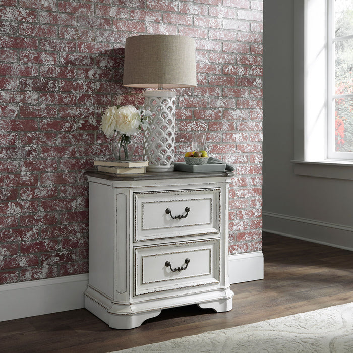 Magnolia Manor - 2 Drawer Night Stand – Accent Nightstands by Liberty Furniture at Furniture Wholesale Plus , Nashville furniture store