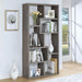 Theo - 6-Shelf Bookshelf - Premium Standard Bookcases from CoasterEveryday - Just $249! Shop now at Furniture Wholesale Plus  We are the best furniture store in Nashville, Hendersonville, Goodlettsville, Madison, Antioch, Mount Juliet, Lebanon, Gallatin, Springfield, Murfreesboro, Franklin, Brentwood
