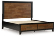 Kraeburn - Panel Storage Bed – Storage Beds by Benchcraft® at Furniture Wholesale Plus , Nashville furniture store