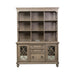 Simply Elegant - 3 Piece Home Office Set (Desk & Hutch Set) - Heathered Taupe – 3 Piece Home Office Sets by Liberty Furniture at Furniture Wholesale Plus , Nashville furniture store