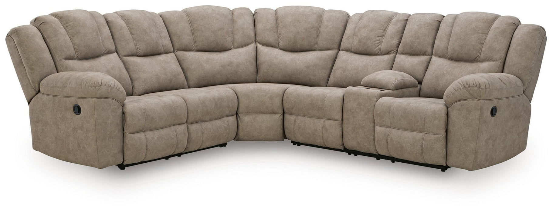 Pearce-Pike - Reclining Sectional – Reclining Sectionals by Signature Design by Ashley® at Furniture Wholesale Plus , Nashville furniture store