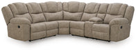 Pearce-Pike - Reclining Sectional – Reclining Sectionals by Signature Design by Ashley® at Furniture Wholesale Plus , Nashville furniture store