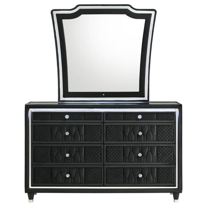 Lorient - 8-Drawer LED Bedroom Dresser Cabinet – Dressers by Coaster Fine Furniture at Furniture Wholesale Plus , Nashville furniture store