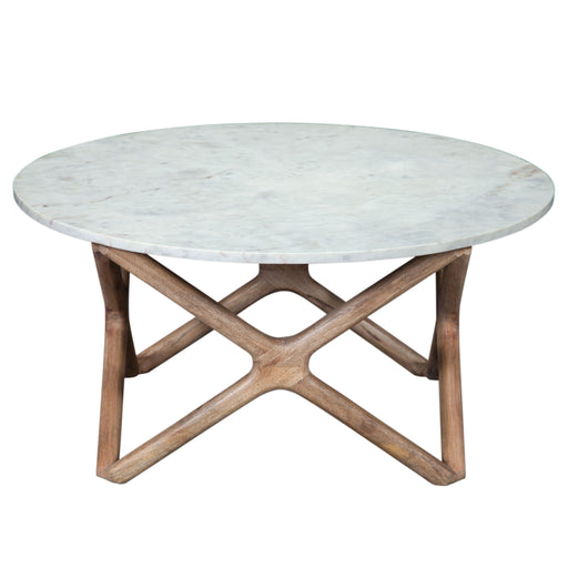 Wyman - Marble Top Table – Coffee Tables by Steve Silver Furniture at Furniture Wholesale Plus , Nashville furniture store